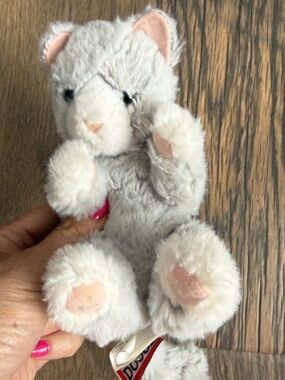 Douglas Plush Gray Cat Toy - Soft Stuffed Kitten